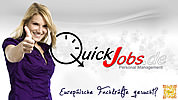 QuickJobs.de - Europäische Fachkräfte gesucht + QR-Code (Wallpaper Full HD)